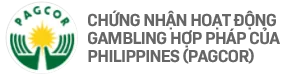 chứng nhận hoạt động gamebling hợp pháp của philippines pagcor