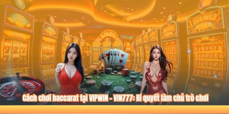 Cách chơi baccarat tại VIPWIN - VIN777: Bí quyết làm chủ trò chơi