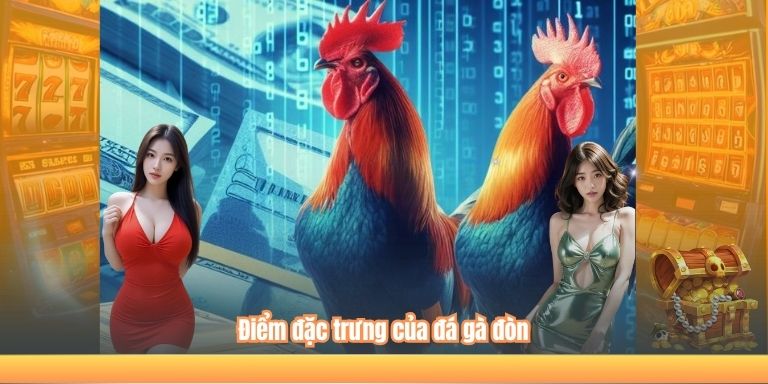 Điểm đặc trưng của đá gà đòn