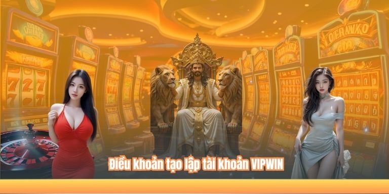 Điều khoản tạo lập tài khoản VIPWIN