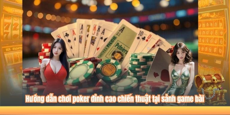 Hướng dẫn chơi poker đỉnh cao chiến thuật tại sảnh game bài
